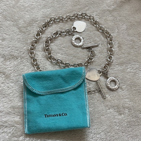Tiffany & Co. Jewelry - Tiffany & Co Toggle Necklace and Bracelet set